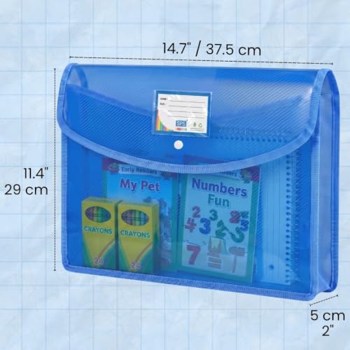 SPS File Folder, Transparent Poly-Plastic