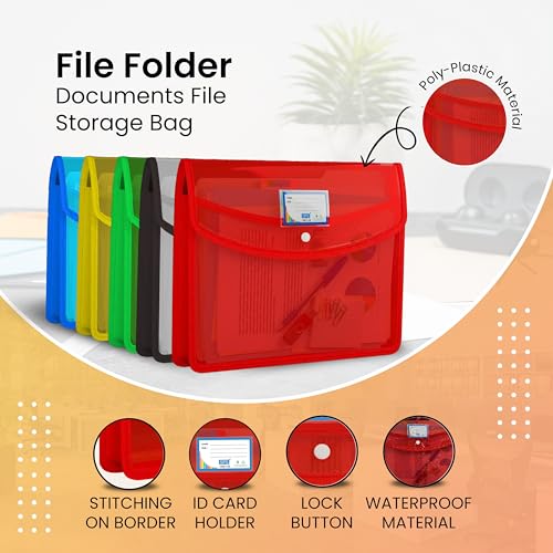 SPS File Folder, Transparent Poly-Plastic