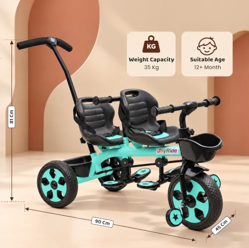 JoyRide Twin Trekkers Kids Tricycle