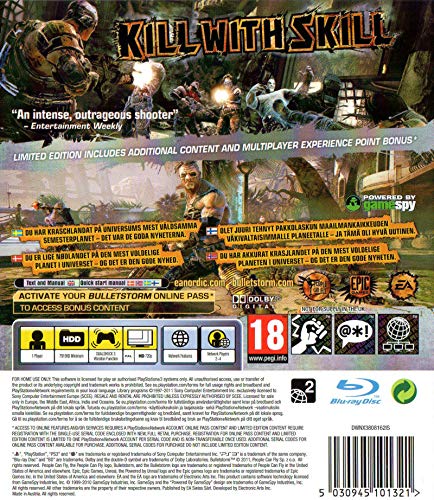 Bullet Storm Limited Edition (PS3) - Image 2