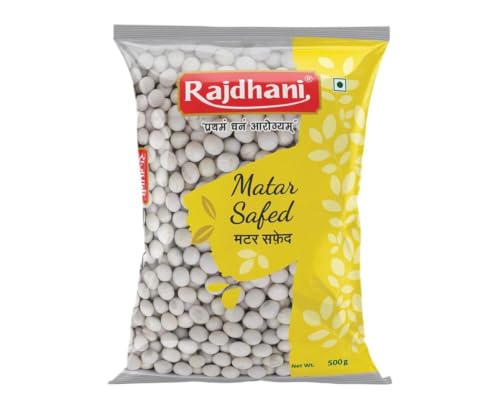 Rajdhani Pulses-Matar Safed, 500Grams