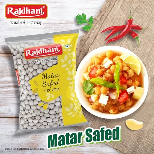 Rajdhani Pulses-Matar Safed, 500Grams - Image 5
