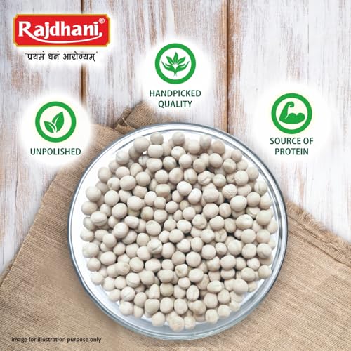 Rajdhani Pulses-Matar Safed, 500Grams - Image 6