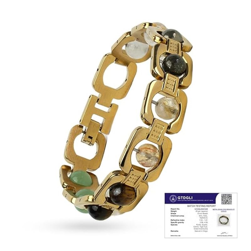 Astrotalk Metal Dhan Yog Bracelet