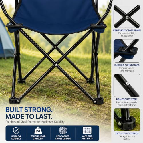 Portable Camping Chair Foldable Outdoor