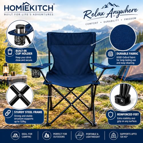Portable Camping Chair Foldable Outdoor