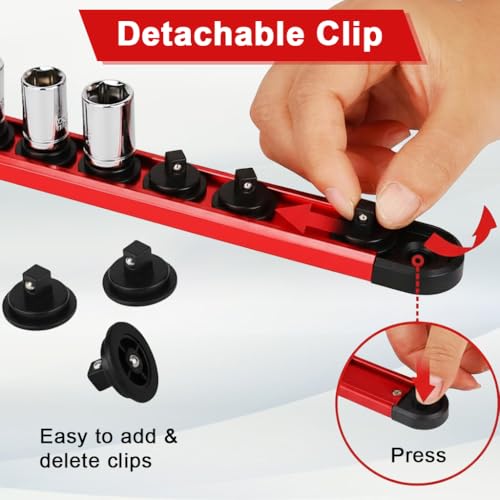 STHIRA 1/4in Socket Organizer, 14