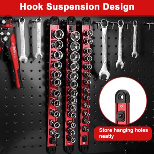 STHIRA 1/4in Socket Organizer, 14