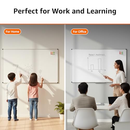 Amazon Basics Whiteboard Drywipe Magnetic