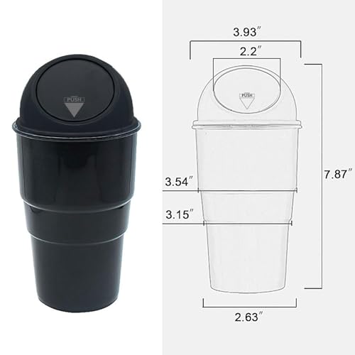 Oblivion Car Dustbin 2 Pc