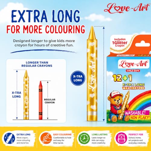 Love-Art 12+1 X-TRA Long Wax