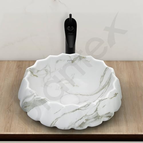 Plantex Ceramic Basin for Bathroom/Table