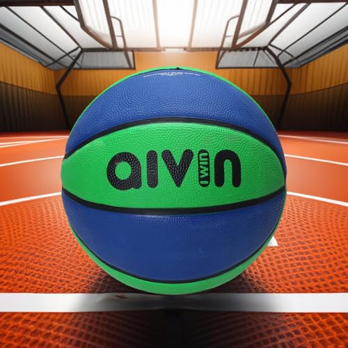 Aivin Flying Basketball Size 5 Green/Blue - Image 7