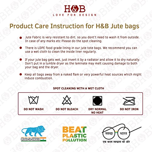 H&B Jute Water Bottle Bag (Black, 2L, Pack of 1 ) - Image 6