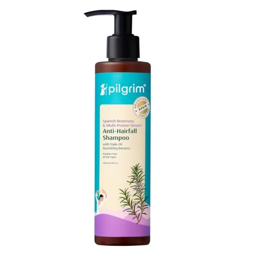 Pilgrim Rosemary Anti-Hairfall Shampoo with Multi-Protein Serum - 200ml