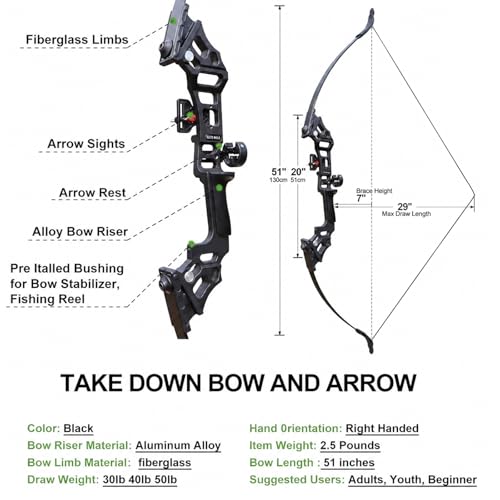 Archery Bow Set - Recurve