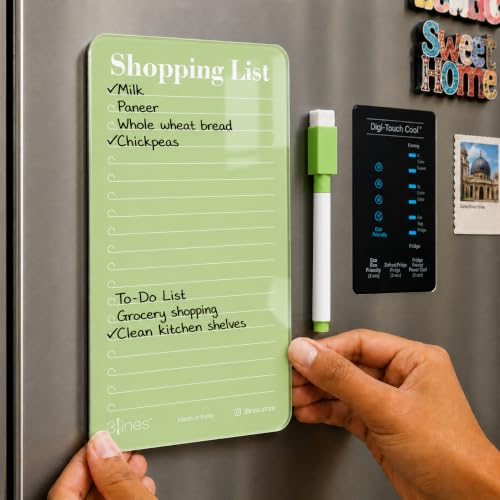 3 Lines Acrylic Magnetic Shopping