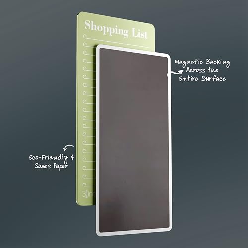 3 Lines Acrylic Magnetic Shopping