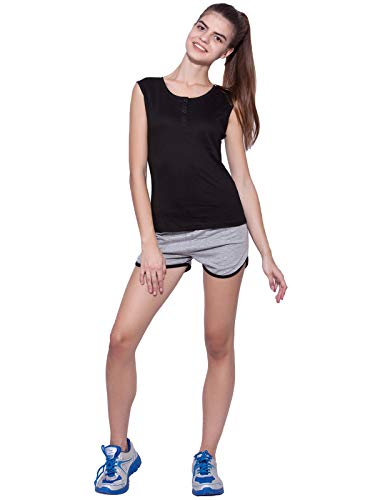 Ap'pulse Women's Sleeveless Henley(Pack of 2) - Image 5