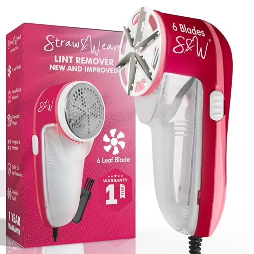 Lint Remover for Clothes | 6 Blades | 1 Year Warranty |