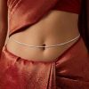 VAMA FASHIONS Silver Waist Belt