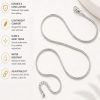 VAMA FASHIONS Silver Waist Belt