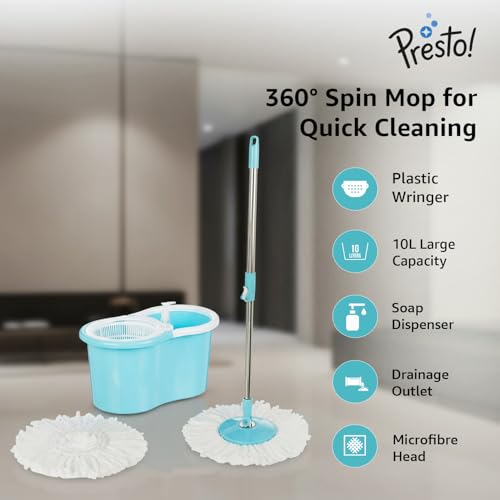Presto! Spin Mop, Oval Bucket