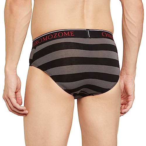 Chromozome Mens Modal-Stretch Striper Brief - Image 2
