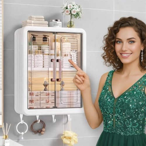 𝟑 𝐒𝐡𝐞𝐥𝐯𝐞𝐬 Multipurpose Bathroom Organiser