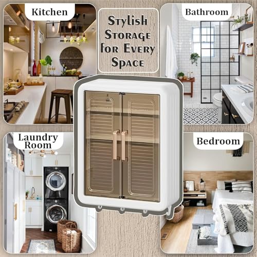 𝟑 𝐒𝐡𝐞𝐥𝐯𝐞𝐬 Multipurpose Bathroom Organiser
