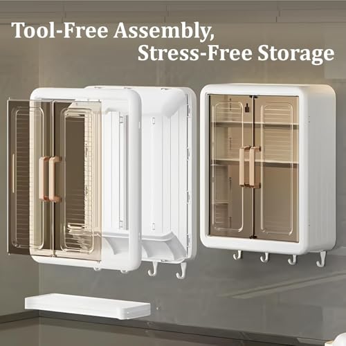 𝟑 𝐒𝐡𝐞𝐥𝐯𝐞𝐬 Multipurpose Bathroom Organiser
