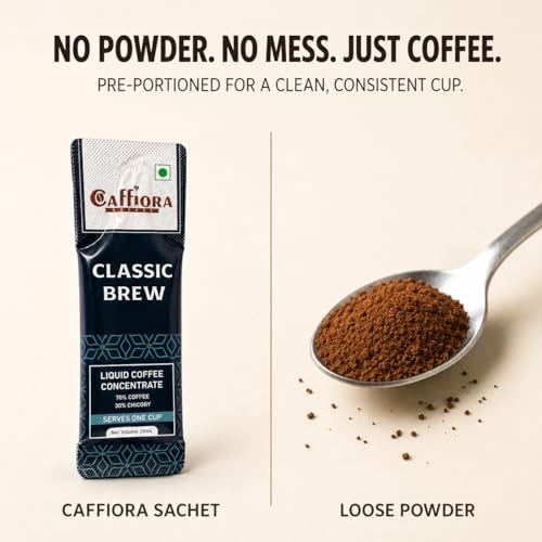 Caffiora Instant Black Coffee Sachets