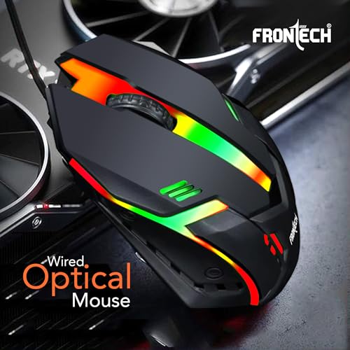 FRONTECH Wired USB Gaming Mouse
