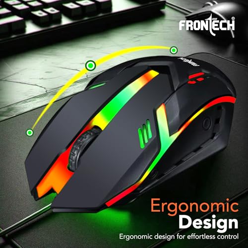 FRONTECH Wired USB Gaming Mouse