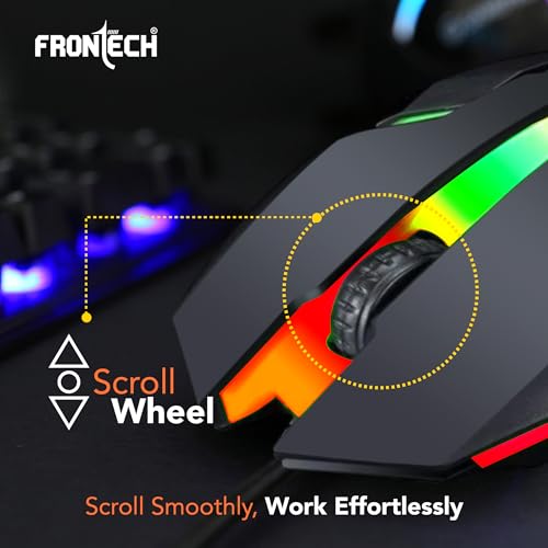 FRONTECH Wired USB Gaming Mouse