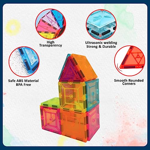 Wembley Magnetic Tiles for Kids|Magnetic