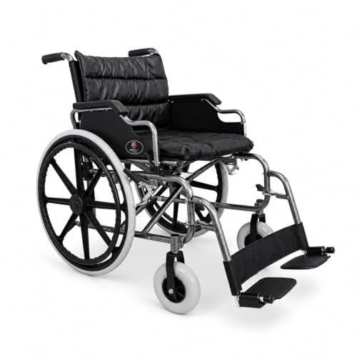 Hero Ecomed Winn 301 H Heavy-Duty Foldable Wheelchair 150kg Capacity