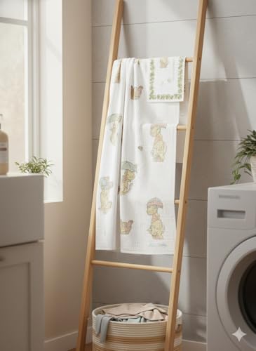 Premium Waffle Cotton Bath Towel