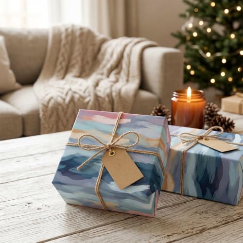 Prettykrafts Handpaint Scenic Gift Wrapping