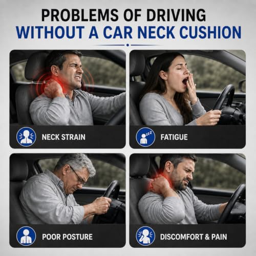 Adroitz Car Neck Rest Pillow