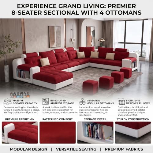Torque Callister 12 Seater Sofa
