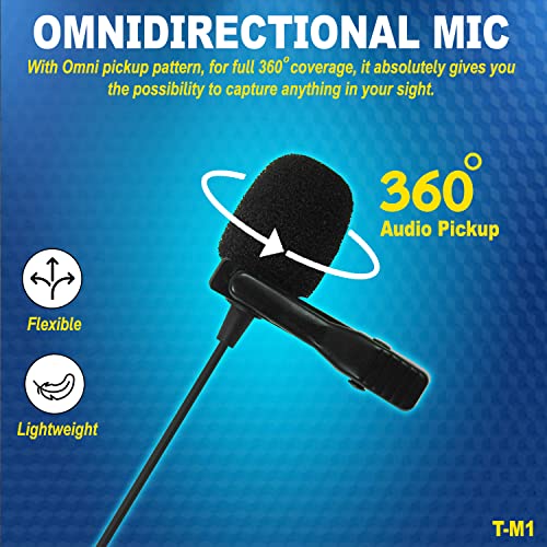 Tygot T-M1 Auxiliary Omnidirectional Lavalier