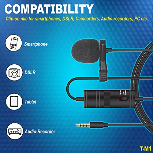 Tygot T-M1 Auxiliary Omnidirectional Lavalier