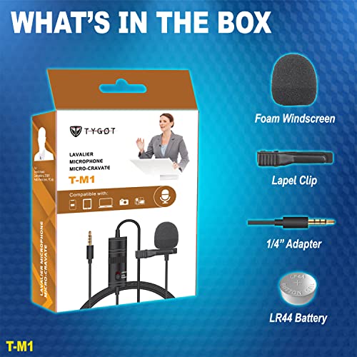 Tygot T-M1 Auxiliary Omnidirectional Lavalier