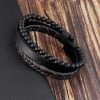 MEENAZ Bracelet for Men Black