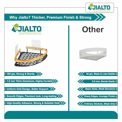 JIALTO 1 PCS Bathroom Shelf