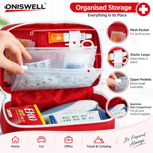 First Aid Bag Empty Medicine