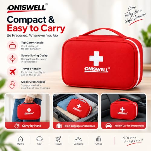 First Aid Bag Empty Medicine