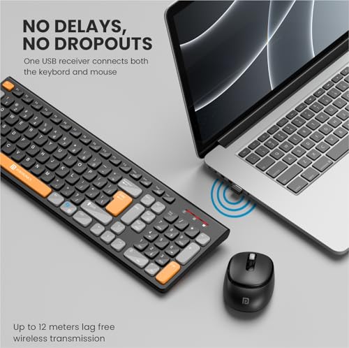 Portronics Key7 Combo Wireless Keyboard
