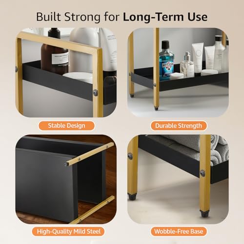 Amazon Basics 2-Tier Multipurpose Metal